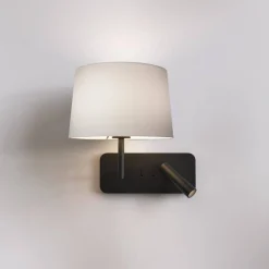 Lampka do Czytania Side by Side Grande USB Matowy Czarny (1406013) - Astro Lighting