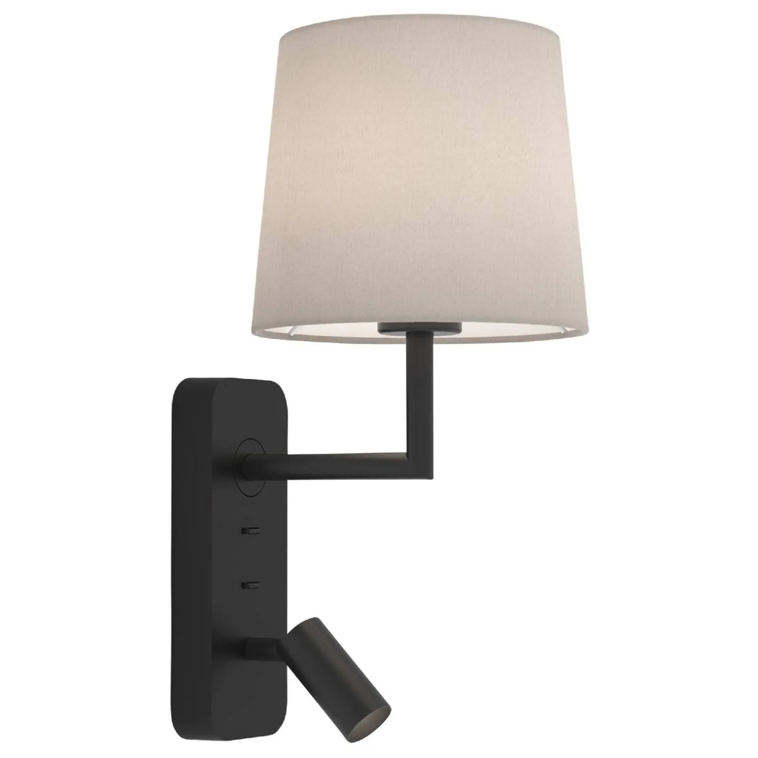 Lampka do Czytania Side by Side Matowy Czarny (1406002) - Astro Lighting