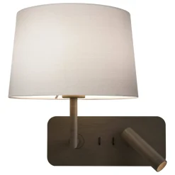 Lampka do Czytania Side by Side Grande USB Brąz (1406012) - Astro Lighting