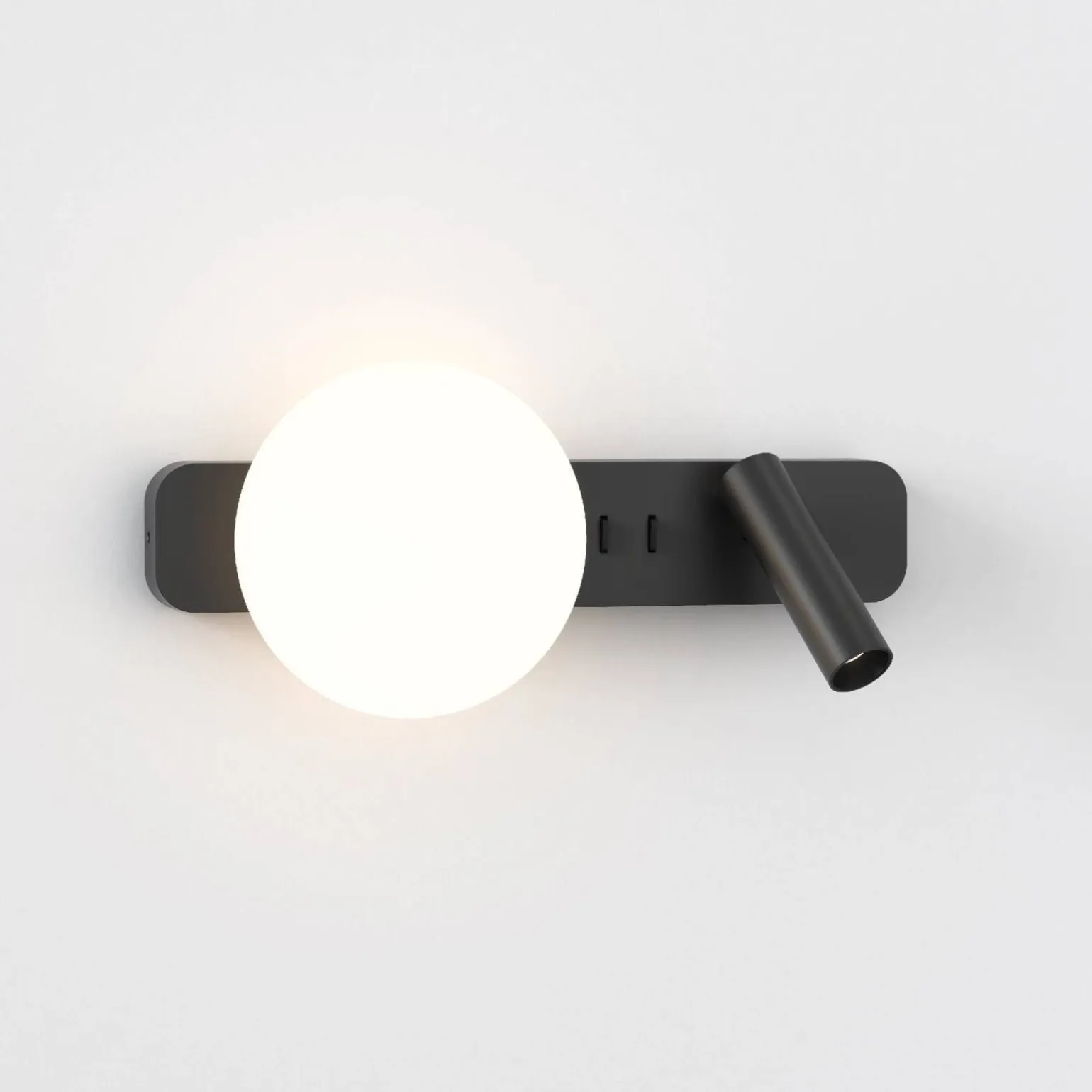 Lampka do Czytania Zeppo Reader Matowy Czarny (1176009) - Astro Lighting