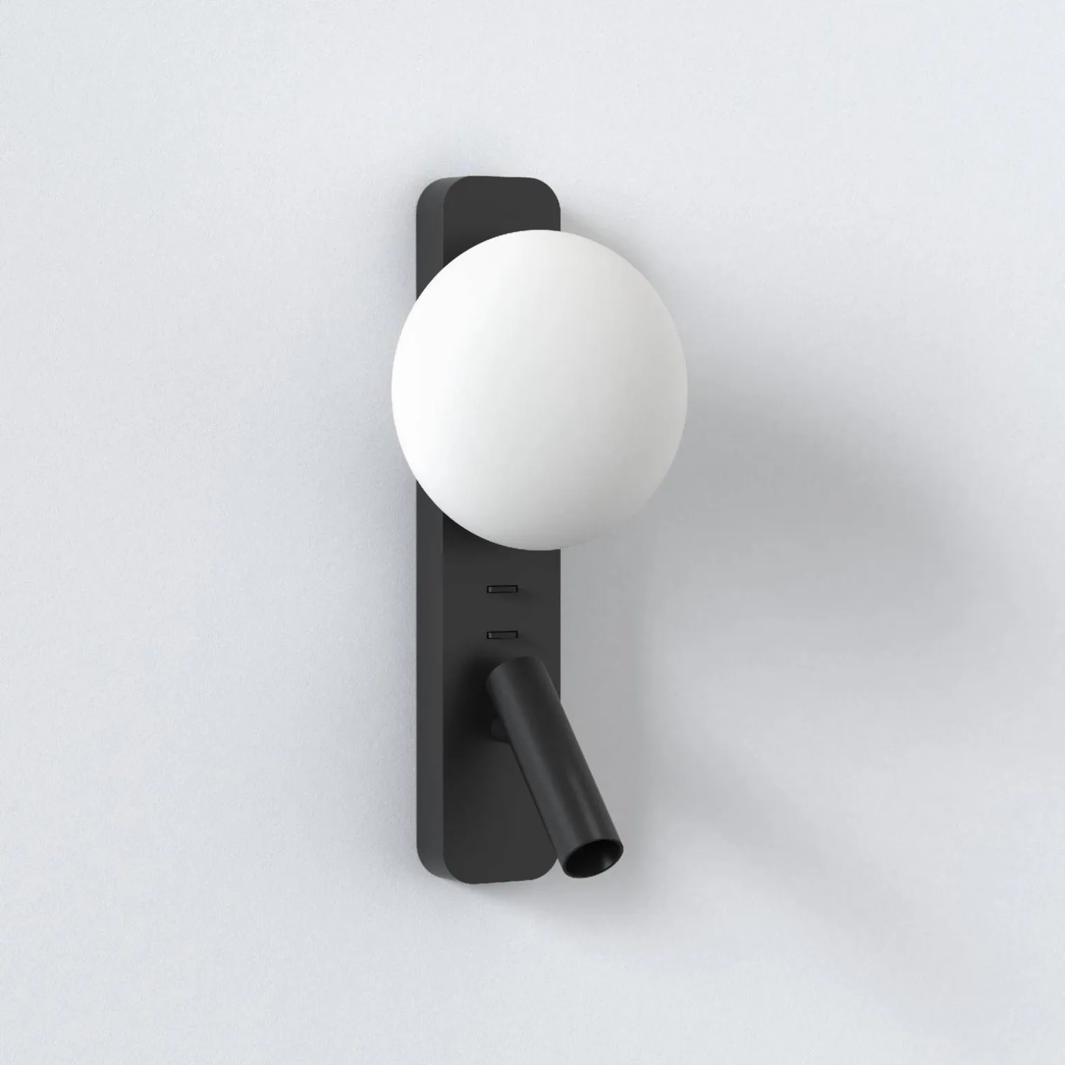 Lampka do Czytania Zeppo Reader Matowy Czarny (1176009) - Astro Lighting