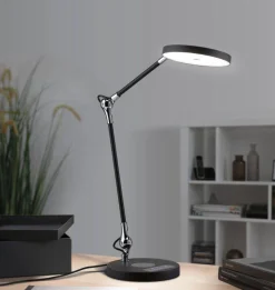 Lampka na biurko ściemnialna ładowana USB NUMIS QI LED DIM czarna (PL78010) - PAULMANN
