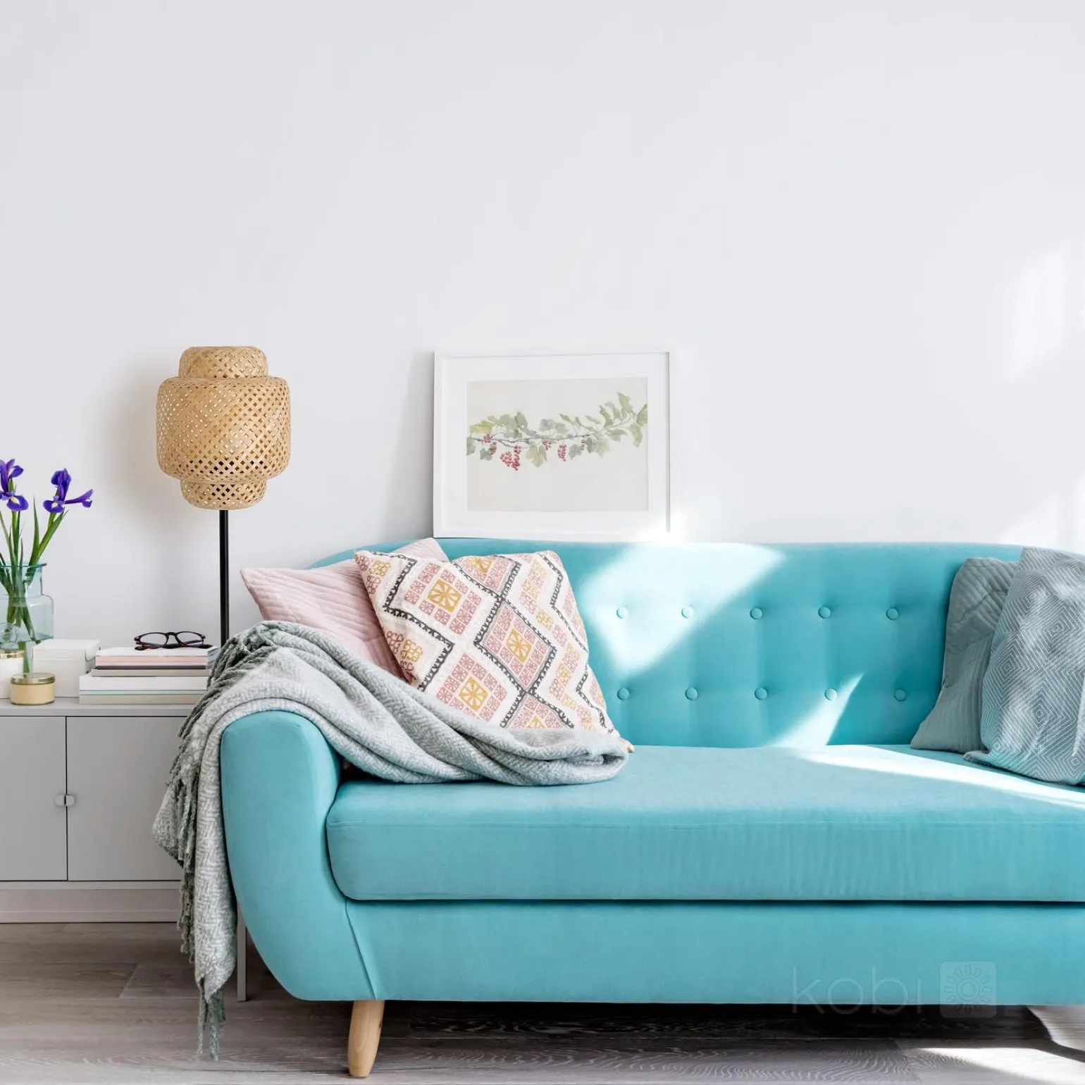 Lampka na komodę BOHO BONN ST MINI 1xE27 Kobi Design (001468KOB) - KOBI LIGHT