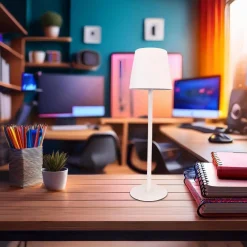 Lampka na stół Toscana IP 44 white 2W (ML1294) - Milagro