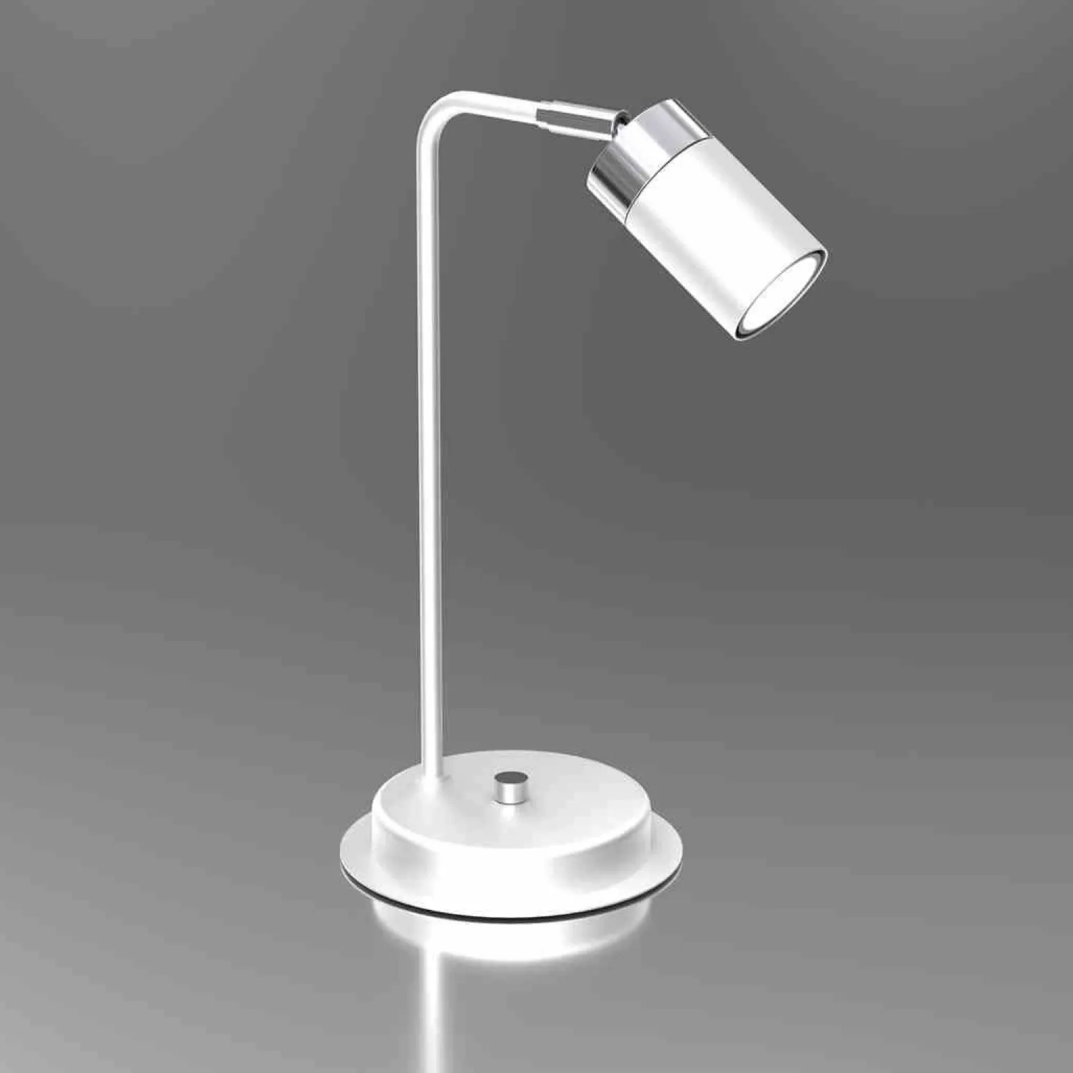 Lampka nocna JOKER WHITE/CHROME 1xGU10 (MLP7751) - Milagro