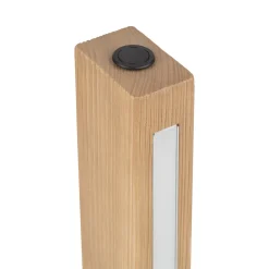 Lampka nocna TEO LED jasne drewno (1412) - TK Lighting