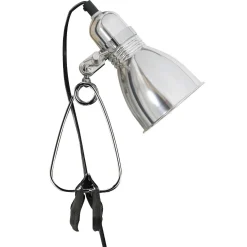 Lampka przenośna z klipsem PHOTO Nordlux E27 40W Metal Srebrny