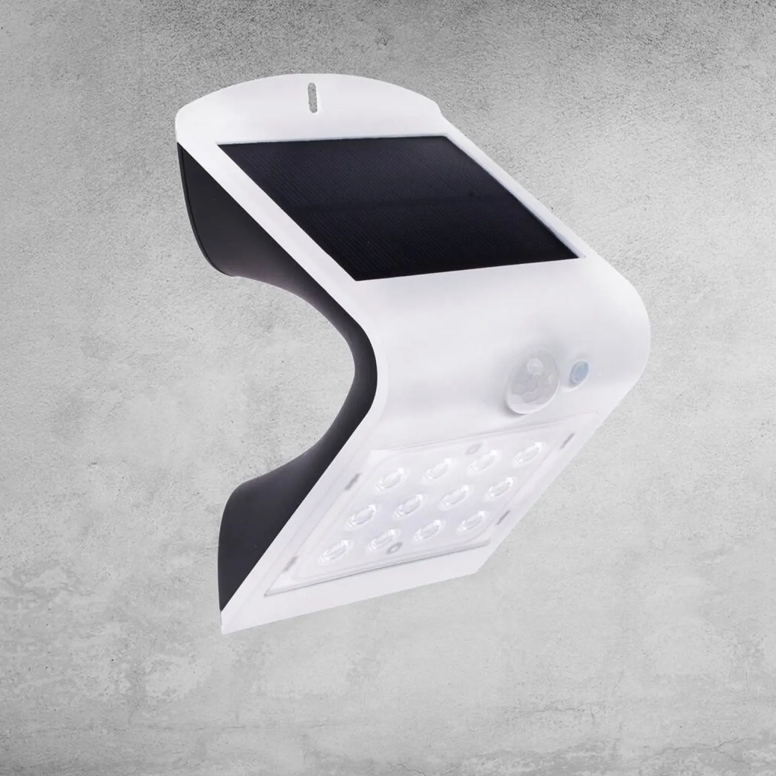 Lampka Solarna Butterfly Biała 1,5W (EKO8817) - Eko-Light / z czujnikiem ruchu i zmierzchu