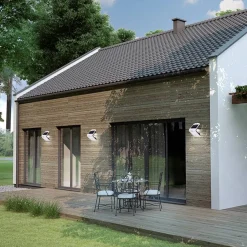 Lampka Solarna Butterfly Biała 1,5W (EKO8817) - Eko-Light / z czujnikiem ruchu i zmierzchu