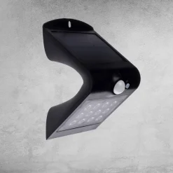 Lampka Solarna Butterfly Czarna 1,5W (EKO3867) - Eko-Light / z czujnikiem ruchu i zmierzchu