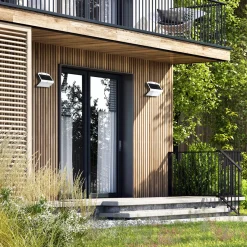 Lampka Solarna Butterfly Biała 6,8W (EKO3997) - Eko-Light / z czujnikiem ruchu i zmierzchu