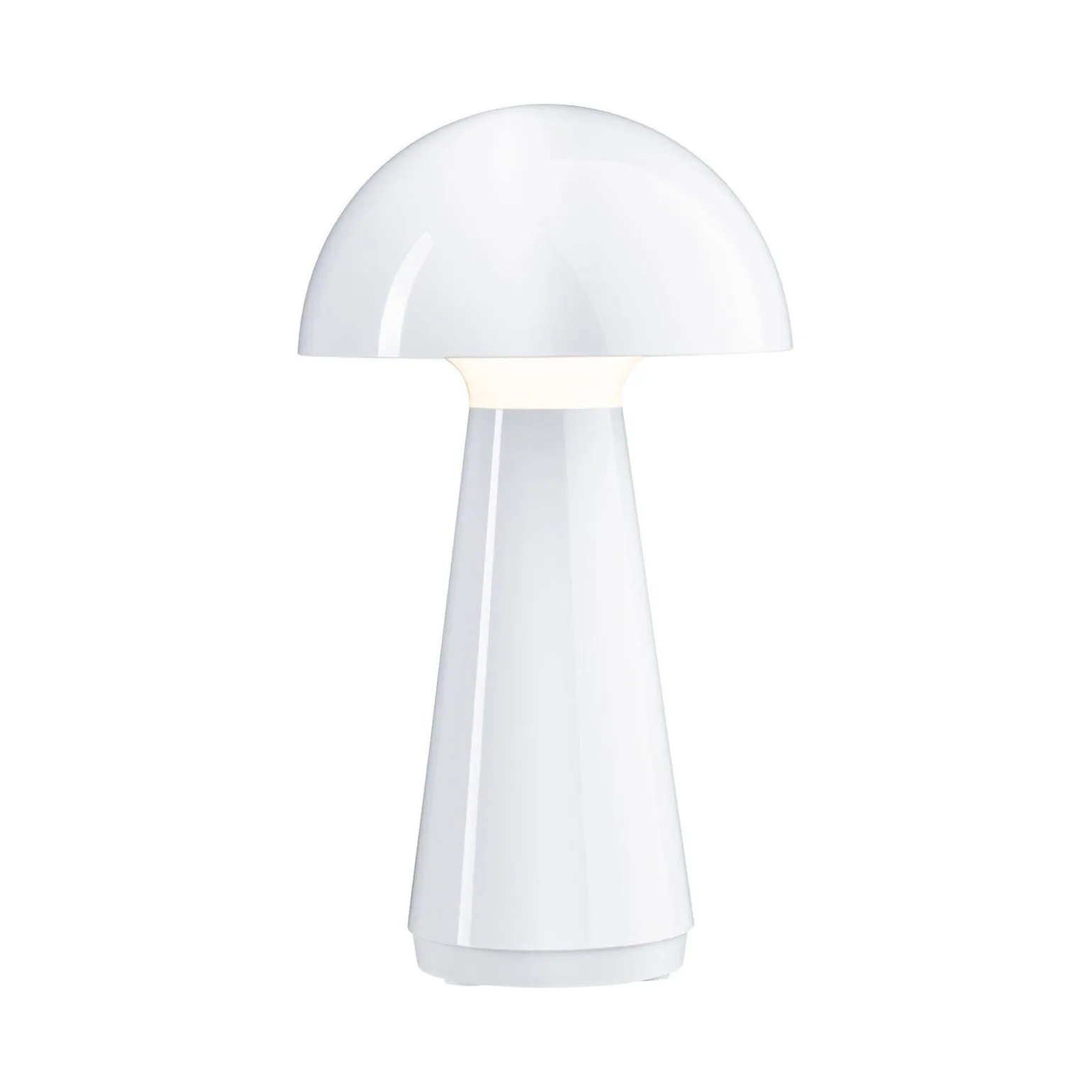 Lampka stołowa akumulatorowa ONZO LED 3-STEP DIM USB-C 2.6W 240lm 2700K IP44 biały połysk / tworzywo sztuczne (PL76995) - PAULMANN