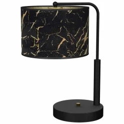 Lampka stołowa SENSO Black/Gold 1xE27 (MLP7299) - Milagro