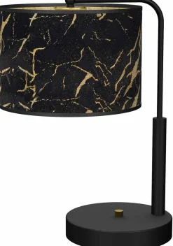 Lampka stołowa SENSO Black/Gold 1xE27 (MLP7299) - Milagro