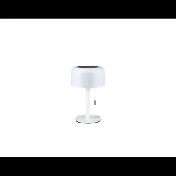 Lampka stołowa solarna BARTJA LED 3-STEP DIM USB-C 1.6W 160lm 2700K IP44 biały / tworzywo sztuczne (PL94606) - PAULMANN