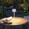 Lampka stołowa solarna ELSE LED DIM USB-C 3,7W 250lm 2700K IP44 biały / aluminium (PL94879) - PAULMANN