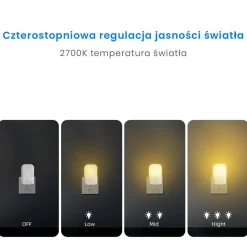 Lampka Wtykowa Kama 2700K (EKW1441) - Eko-Light