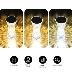 Lampka zmieniąjąca kolor Tower 1W RGBW (ML1290) - Milagro