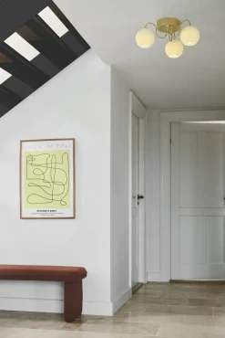 Lampy sufitowe FRANCA Nordlux E14 3*40W Metal Mosiądz