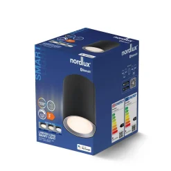 Lampy sufitowe LandonSmar Nordlux LED Metal Czarny