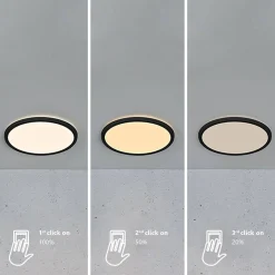 Lampy sufitowe OJA Nordlux LED Tworzywo sztuczne Czarny