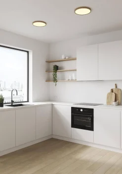 Lampy sufitowe OJA Nordlux LED Tworzywo sztuczne Drewno