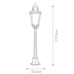 Latarnia Baltimore (BT4-M) - Elstead Lighting
