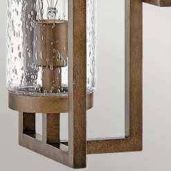 Latarnia naścienna Cordillera - 1 źródło światła - Oksydowany brąz (HK-CORDILLERA-M-BU) - Hinkley