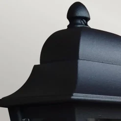 Latarnia naścienna Deco Lane - 1 źródło światła - Czarna (DECO-LANE7-BLACK) - Elstead Lighting