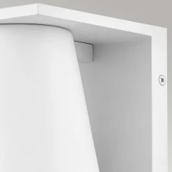 Latarnia naścienna Hans - 1 źródło światła - Strukturalna biel (HK-HANS-S-WHT) - Elstead Lighting