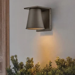 Latarnia naścienna Hans - 1 źródło światła - Architektoniczny brąz (HK-HANS-S-ABZ) - Elstead Lighting