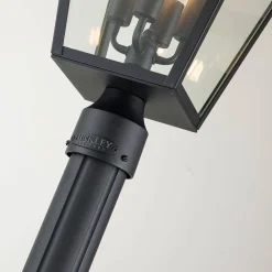 Latarnia stojąca Alford Place - 4 źródła światła - Czarna (QN-ALFORD-PLACE5-L-MB) - Quintiesse