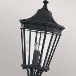 Latarnia stojąca duża Cotswold Lane (FE-COTSLN5-L-BK) - Elstead Lighting