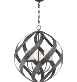 Latarnia wisząca Blacksmith - 5 źródeł światła (QN-BLACKSMITH-5P-OBK) - Quintiesse