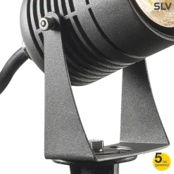 LED SPIKE, lampa wbijana w grunt LED, outdoor, kolor antracytowy, IP55, 3000K, 40° (1002201) SLV