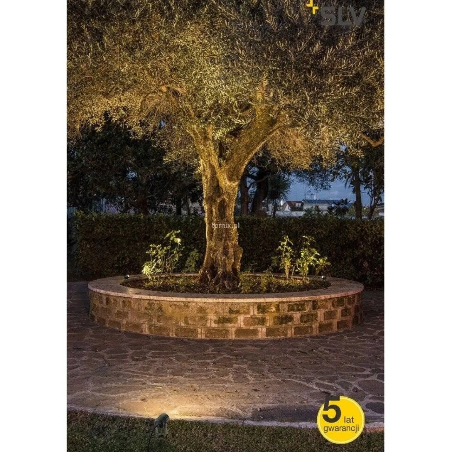 LED SPIKE, lampa wbijana w grunt LED, outdoor, kolor antracytowy, IP55, 3000K, 40° (1002201) SLV