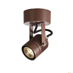 LED SPOT SP, zewnętrzna oprawa ścienna, kolor rdzy, 3000 K (1004957) - SLV