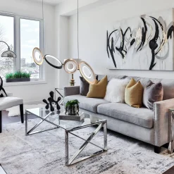 Ledowa lampa wisząca Seppia No.4 Altavola Design (LA115/P_98_3k_black_gold) - ALTAVOLA DESIGN