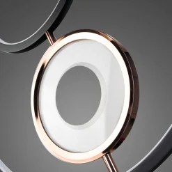 Ledowa lampa wisząca Seppia No.2 Altavola Design (LA115/P_62_1+2_3k_black_gold) - ALTAVOLA DESIGN