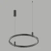 Ledowa lampa wisząca Diamante No.2 CO1 60 cm czarna Altavola Design (LA118/CO1_60_black) - ALTAVOLA DESIGN