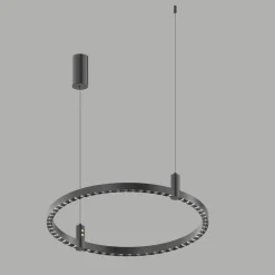 Ledowa lampa wisząca Diamante No.2 CO1 60 cm czarna Altavola Design (LA118/CO1_60_black) - ALTAVOLA DESIGN
