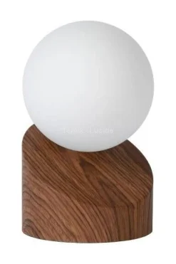 LEN lampa stołowa ciemne drewno 45561/01/70 Lucide