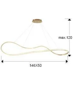 Lia lampa wisząca (306094) - Schuller