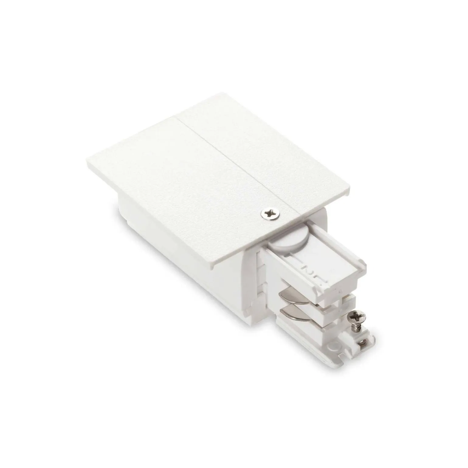 LINK Biały (LINK_TRIM_MAIN_CONNECTOR_END_LEFT_ON-OFF_WH) - Ideal Lux