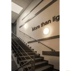 LIPSY 40 DRUM DALI CW, lampa ścienna i sufitowa natynkowa LED indoor, kolor biały, 3000/4000K (1002940) - SLV