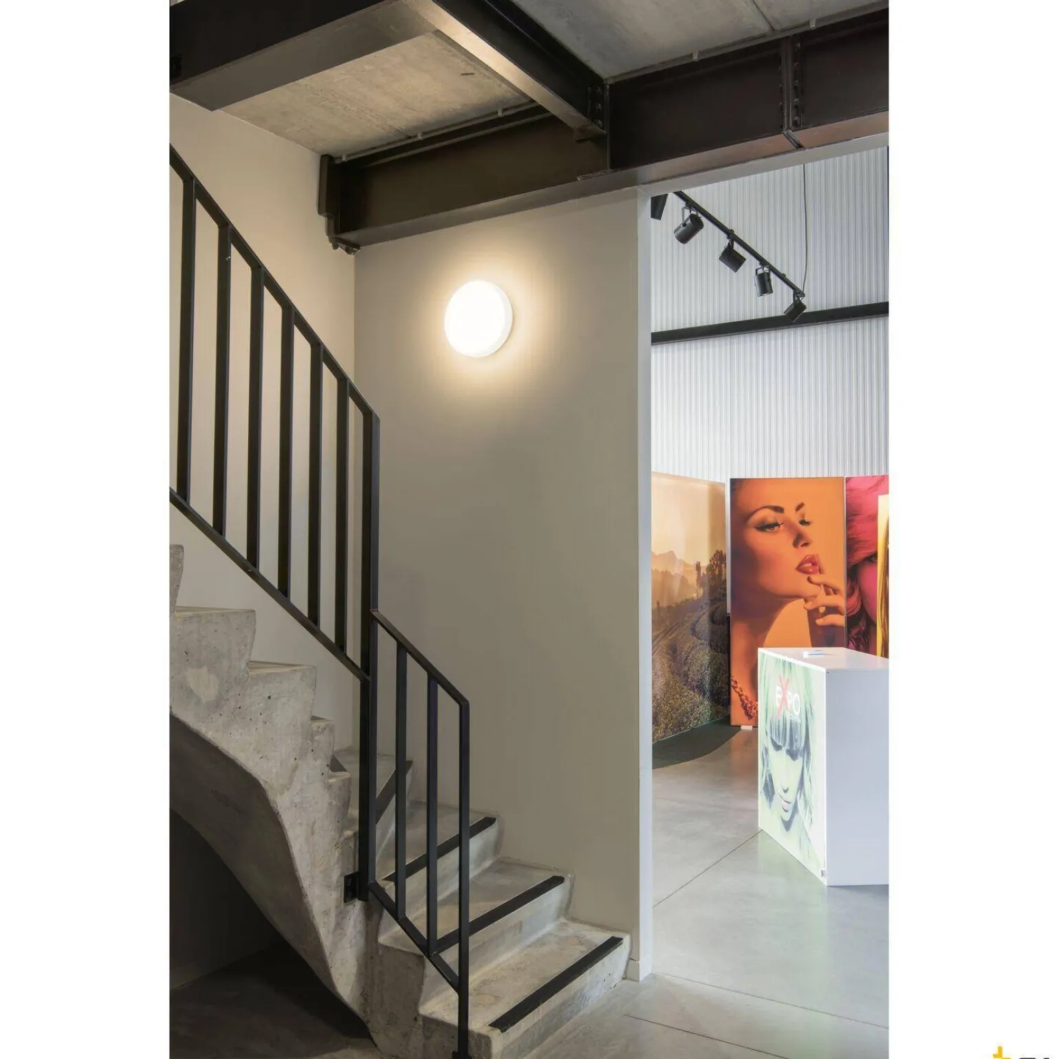 LIPSY 40 DRUM DALI CW, lampa ścienna i sufitowa natynkowa LED indoor, kolor biały, 3000/4000K (1002940) - SLV