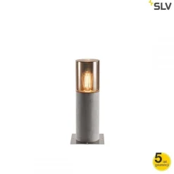 LISENNE POLE 40, E27, szara, IP54