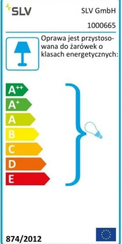 LISENNE POLE 40, E27, szara, IP54