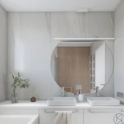 Listwa Led 110 Czarna lub Biała (67595 Ramko) - żyrandol