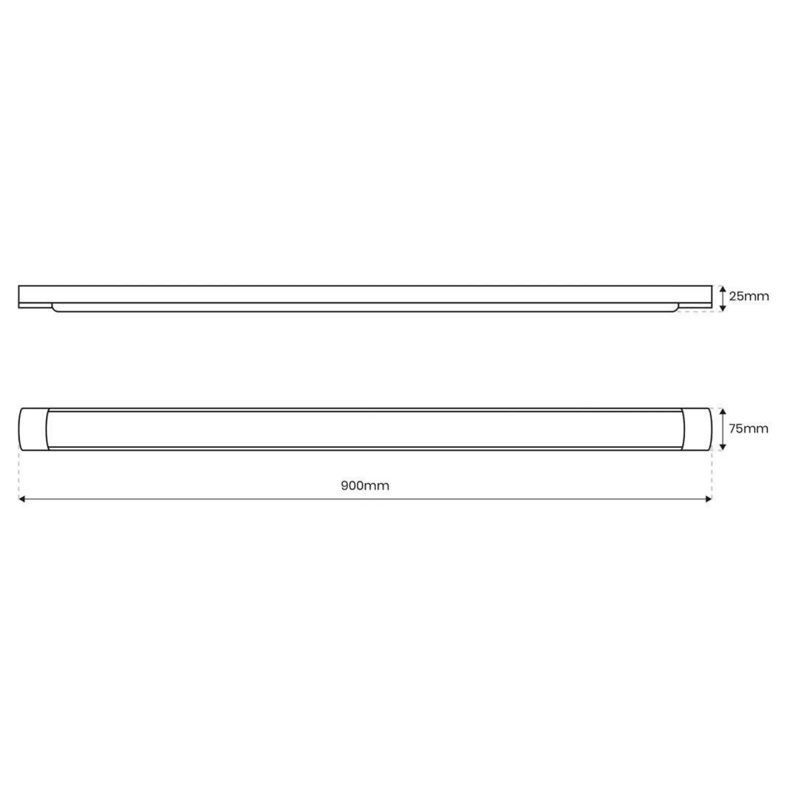 Listwa LED Batten 27W 90cm 4000K (EK9839) - Eko-Light